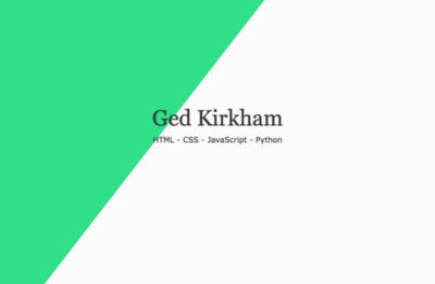 Ged Kirkham