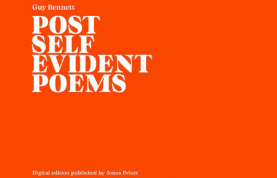 Post-Self-Evident Poems